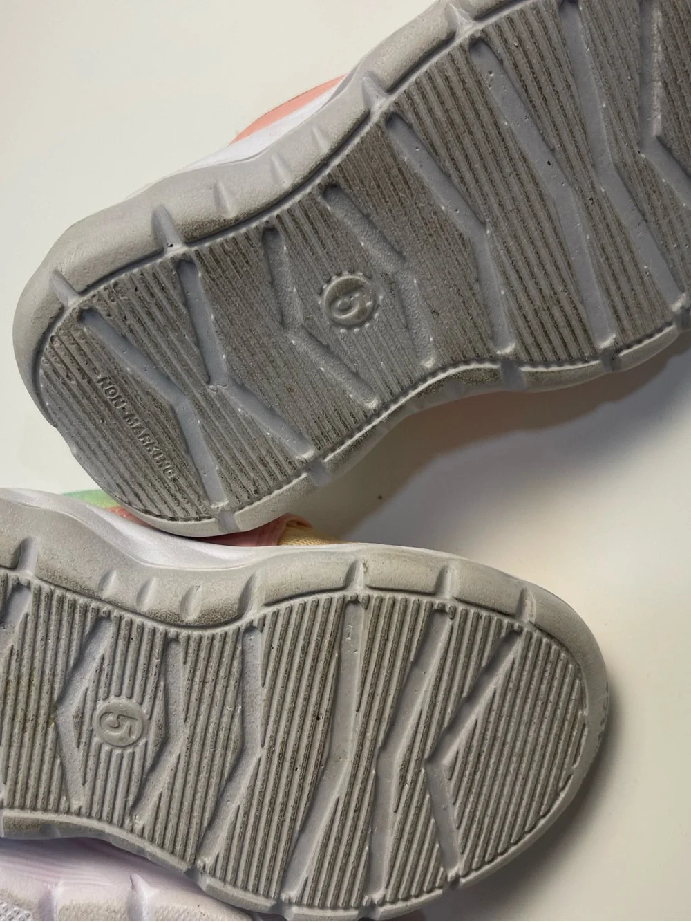 2 pairs Athletic Works toddler shoes great condition size 5